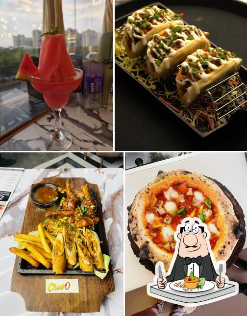 Meals at CheezO Cafe