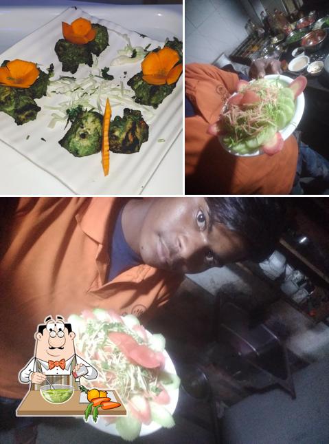 Seaweed salad at Kesar the family restaurant