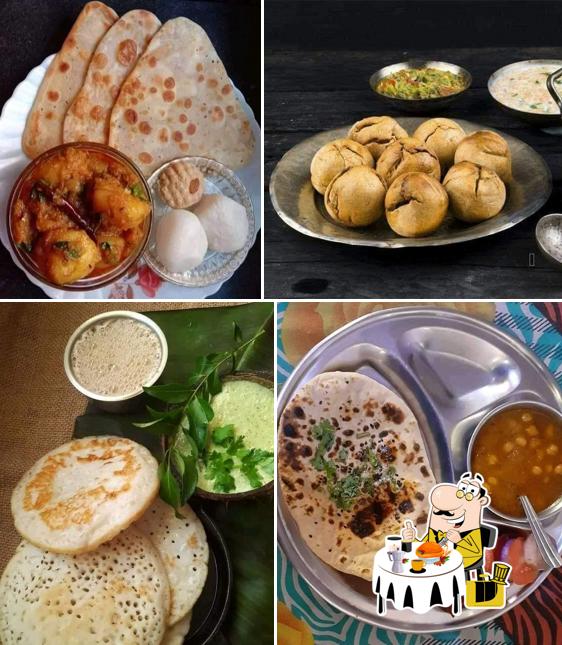 Food at Purohit restaurant and fast food veg