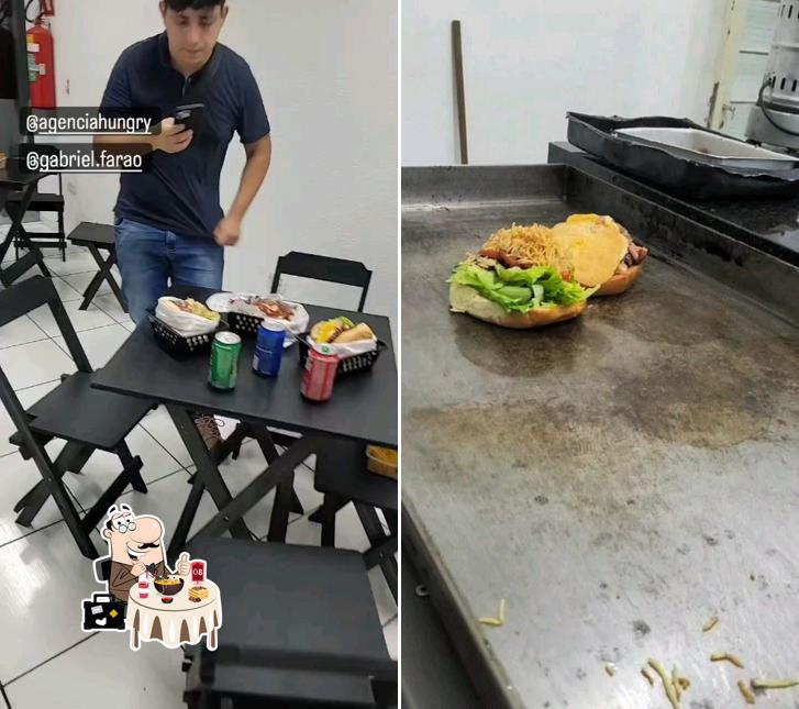 Comida em Varanda lanches