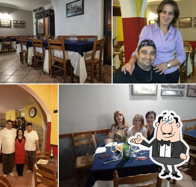 Gli interni di Antica Trattoria Zi Faiolla