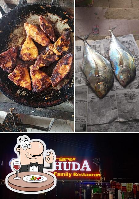 Food at AL HUDA Restaurant