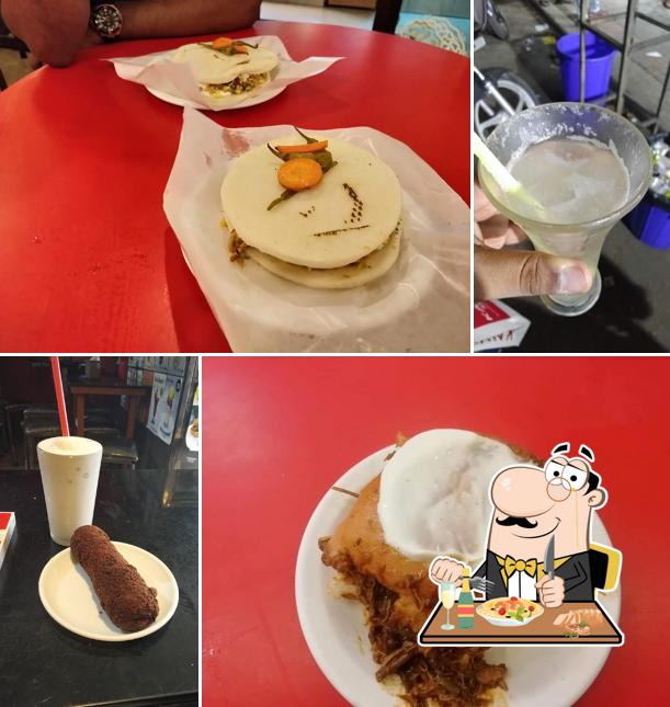 Take a look at the photo depicting food and interior at Arabian Tasty Cafe