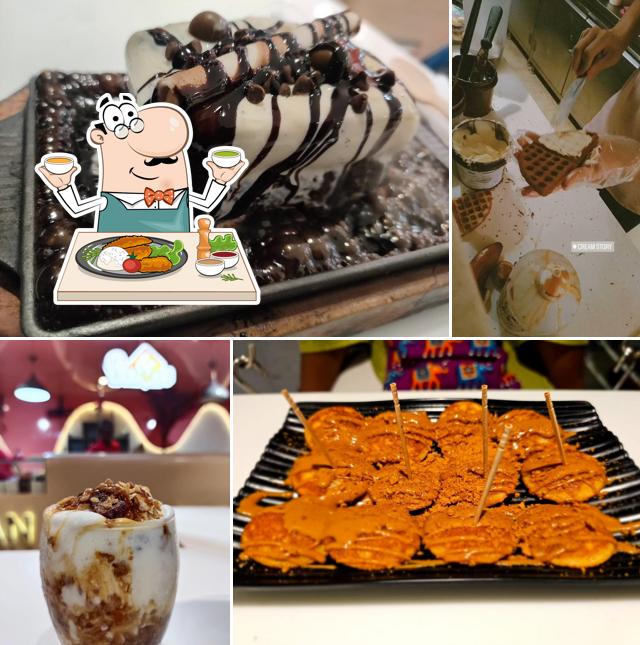 Food at Cream Story