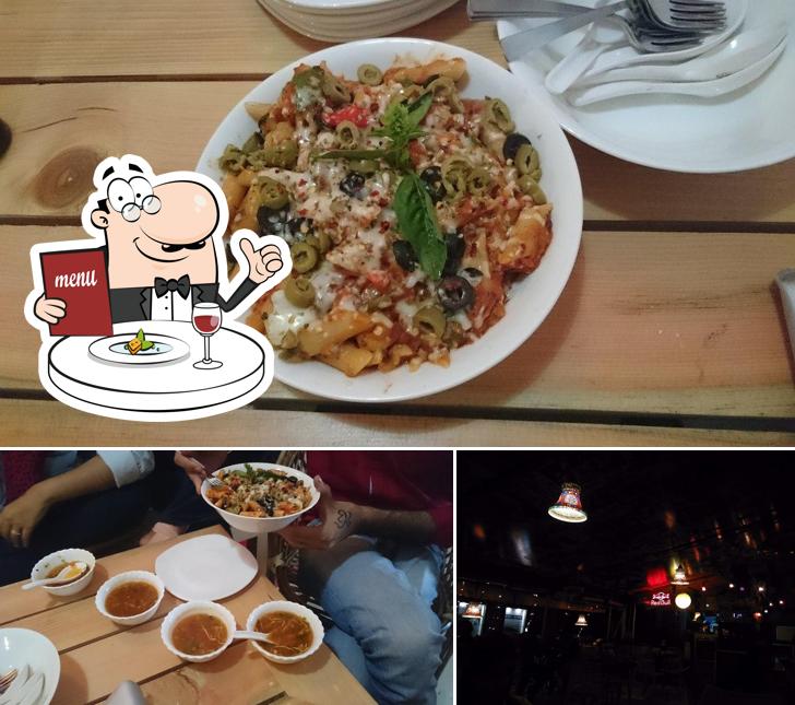 Among different things one can find food and exterior at Kaffeeine Cafe & Bistro