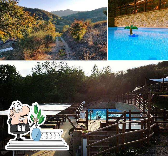 Gli esterni di agriturismo Ca 'del Ciuco