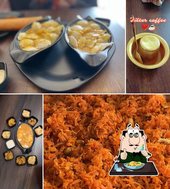 Macaroni and cheese at Dakshina Ruchi