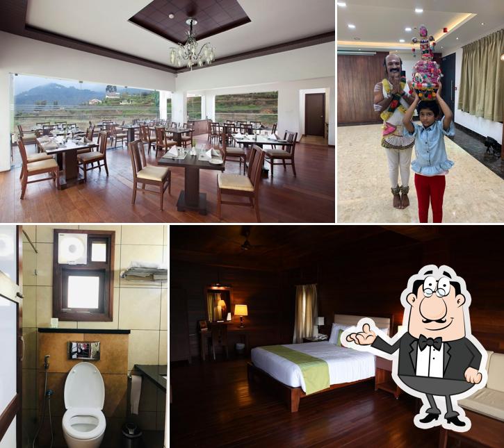 The interior of Great Trails Kodaikanal by GRT Hotels