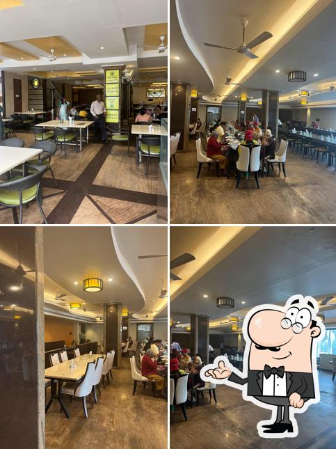 The interior of Meghdut Panjabi Dhaba