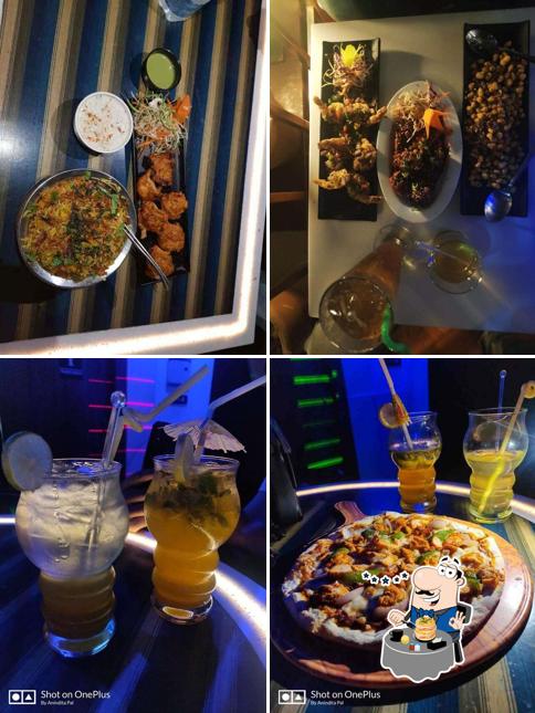 Food at Club One Peg Down - OPD