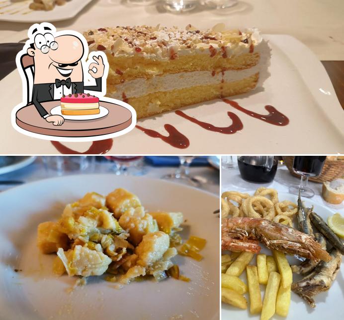 Cheesecake al Trattoria Giardino