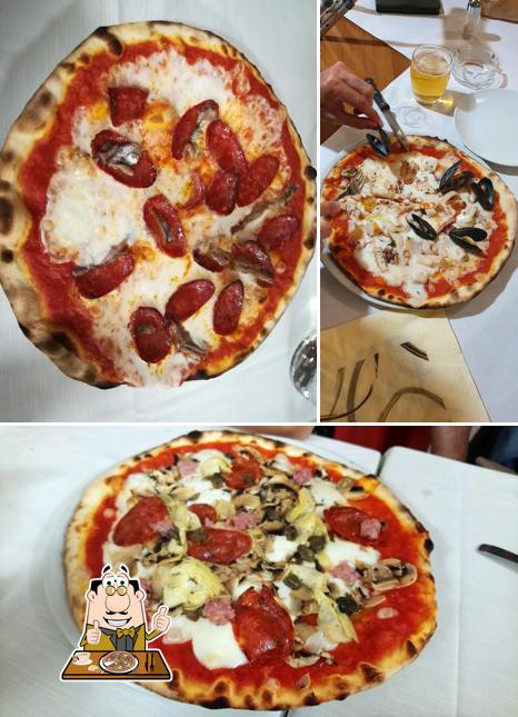A Ristorante Pizzeria Il Tulipano, puoi prenderti una bella pizza