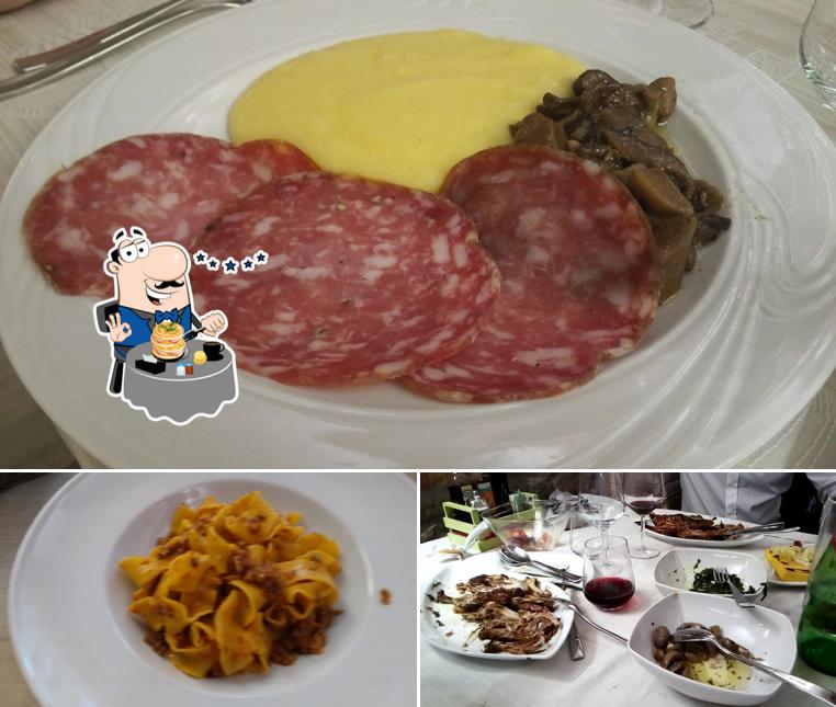 Cibo al Trattoria Da Giulia