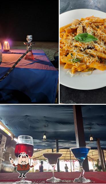Meals at bella ciao agonda