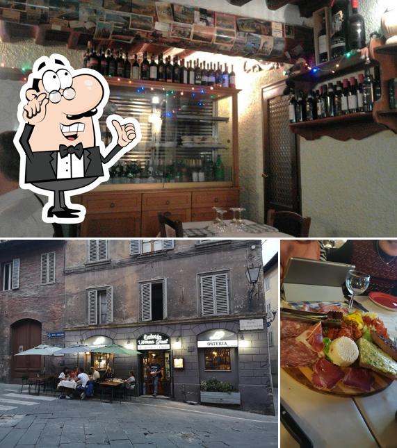 Dai un'occhiata agli interni di Osteria Nonna Gina