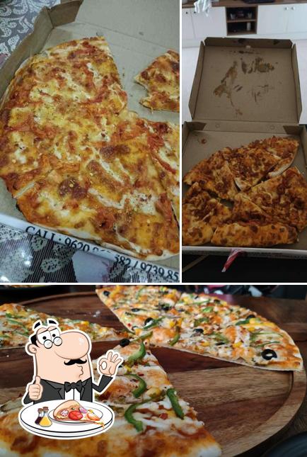 Pick pizza at Big Bang Pizza