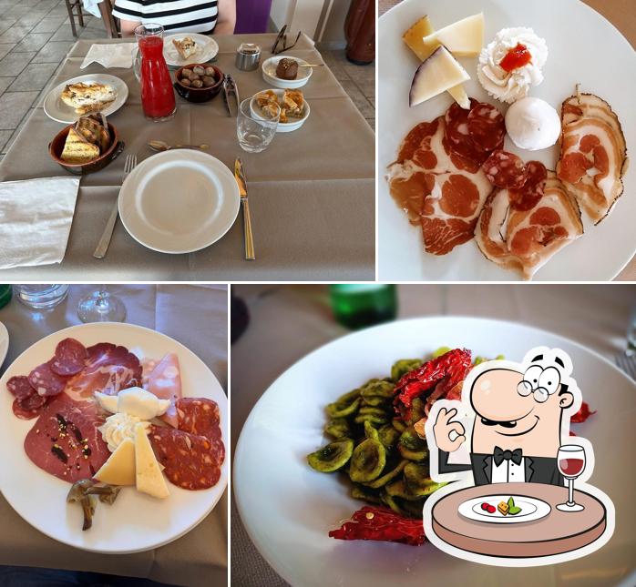 Cibo al Agriturismo Il Riccio