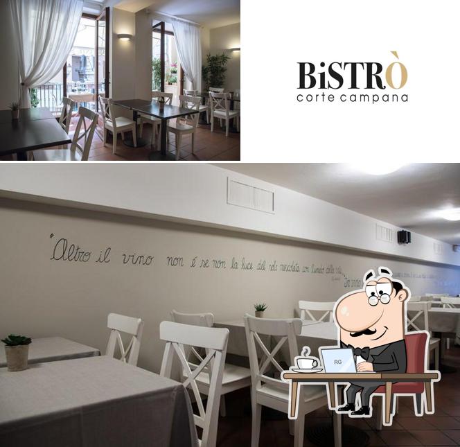Gli interni di Bistrò del Piccolo Mondo