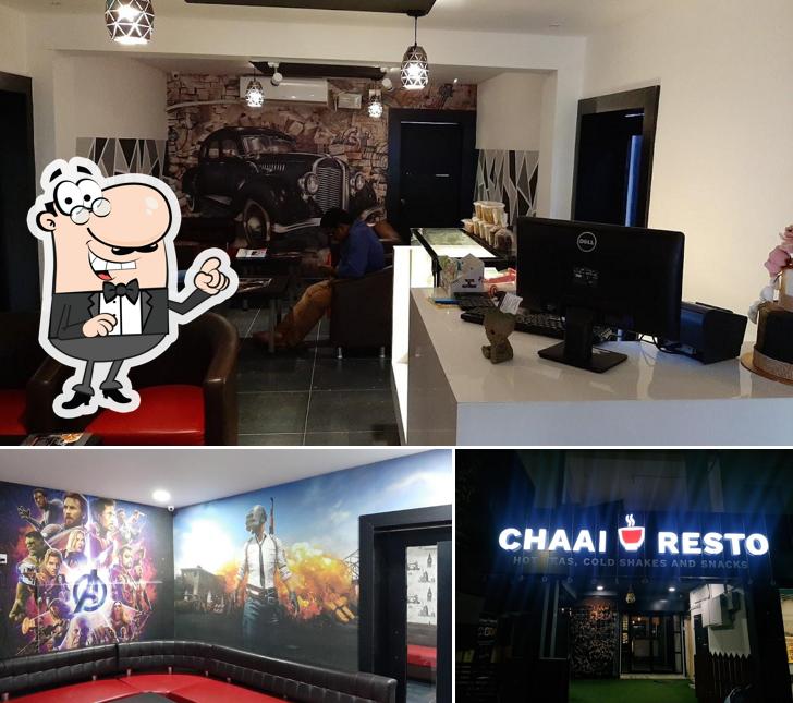 Check out the picture displaying interior and exterior at Chaai Resto & Sweet way
