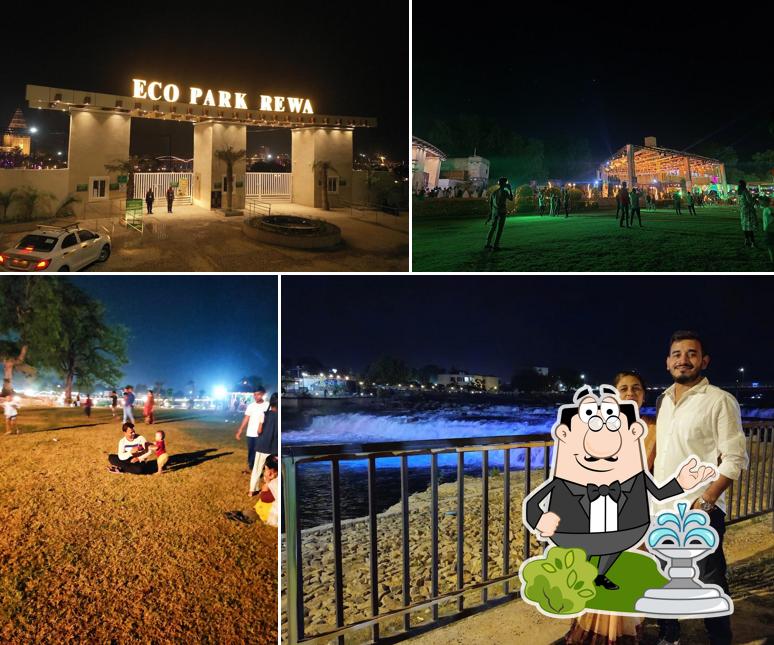 You can get some fresh air outside Eco Park Rewa