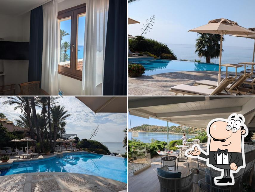 Gli interni di Hotel La Bitta