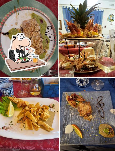 Platti al Ristorante La Curva Made in Sicily