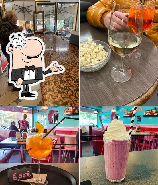Gli interni di Bar Milchbar