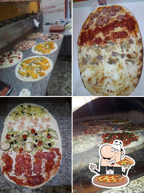 Scegli tra le svariate varianti di pizza