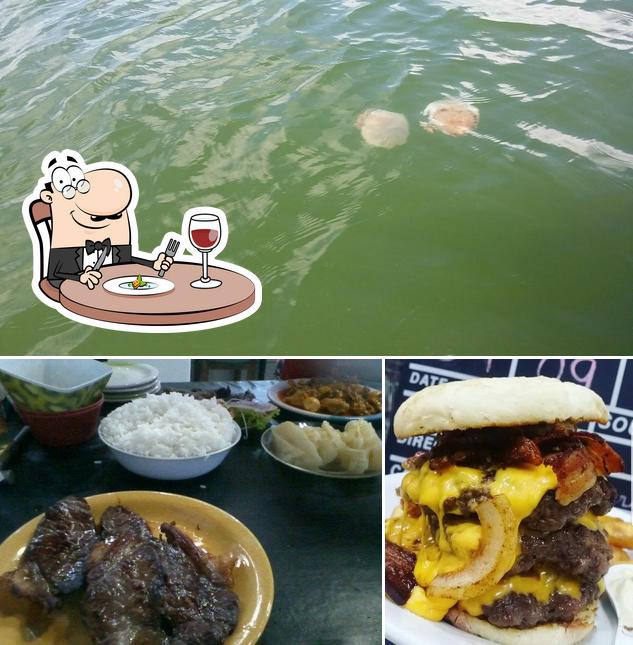 Comida em Bar Da Santa
