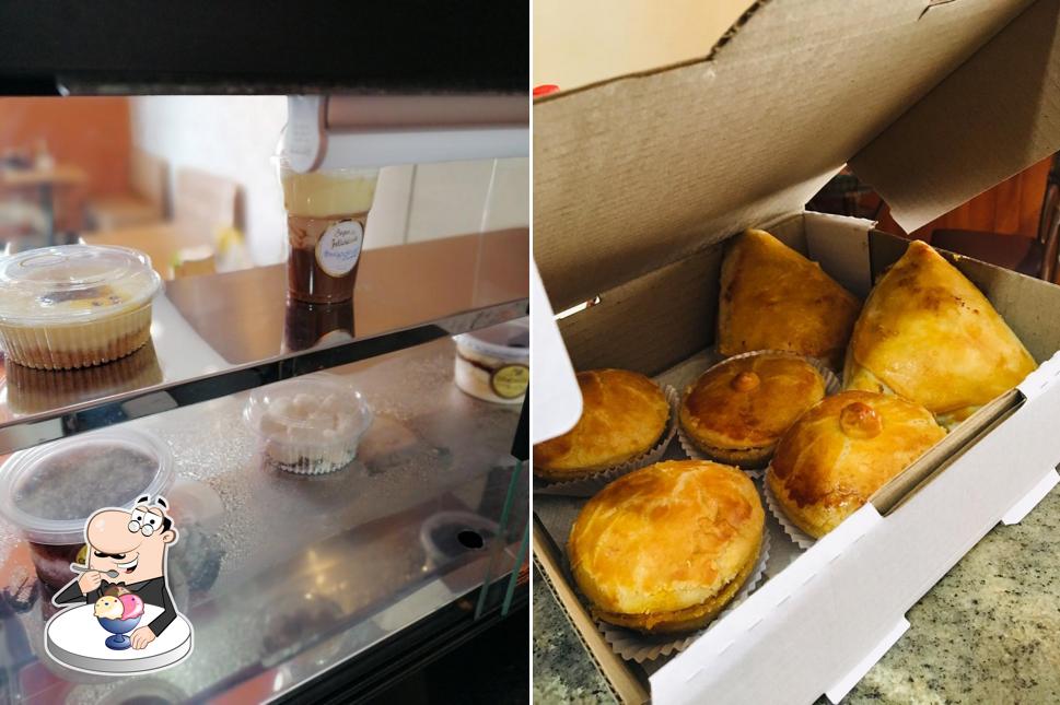 Enrico's provê uma gama de pratos doces