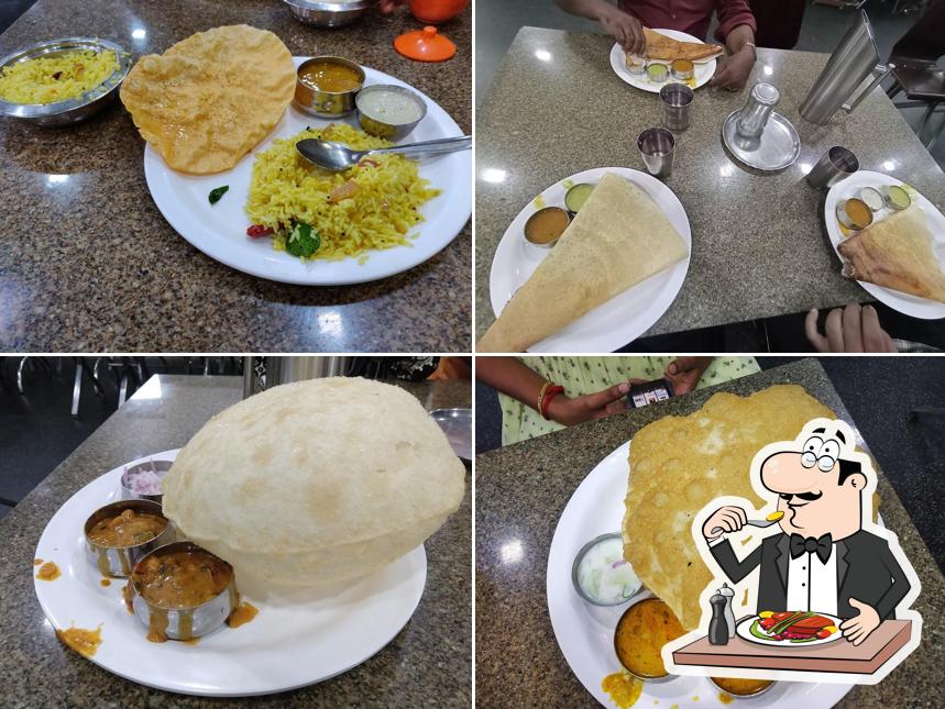 Meals at Hotel Sree Abhirami Vegetarian