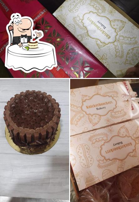 Knickerboockers Bakery provides a variety of sweet dishes