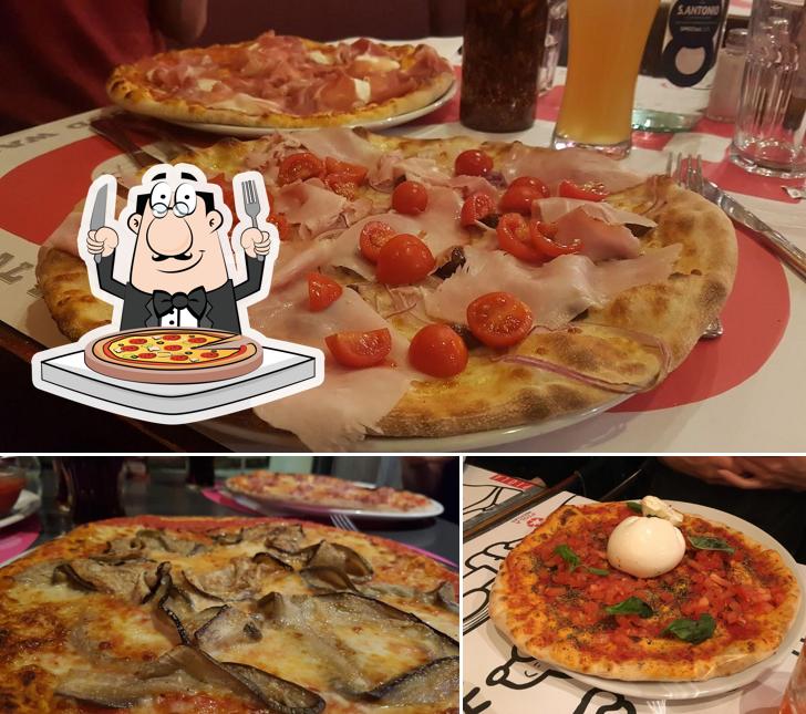 Prenditi tra le molte varianti di pizza