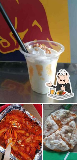 Food at Pizza Burger Wala