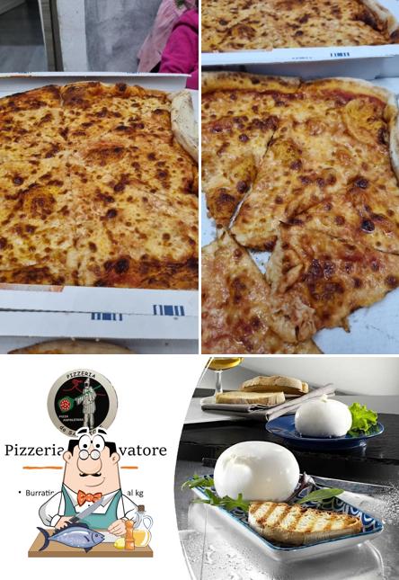 Salmone grigliato al Pizzeria da Salvatore