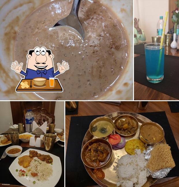 Clam chowder at Rani Bakhri Nimantran Hotel OTDC