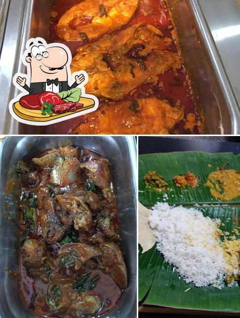 Order meat meals at Rao's Mess