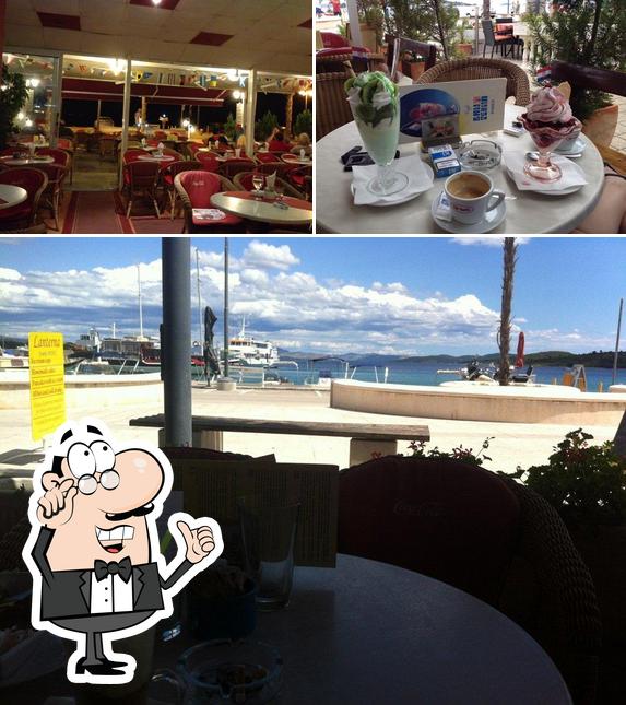 Gli interni di Slastičarna