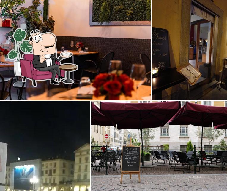 Gli interni di Wi.De Quadrilatero Cucina Senza Glutine e Cocktail Bar