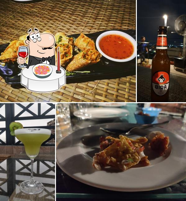 Tuna tartare at Zarza Club and Terrace Jaipur