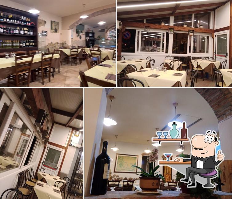 Gli interni di Punto Pub