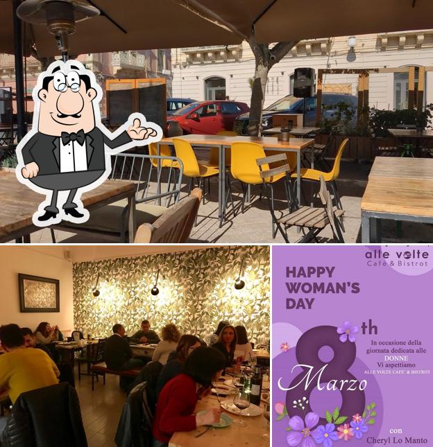 Gli interni di Alle volte Cafè & Bistrot di Mallia Silvana