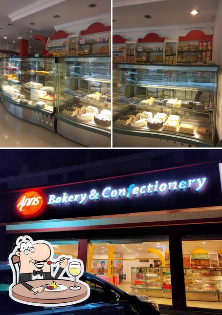 Food at Anns Bakery Santhome, Pala