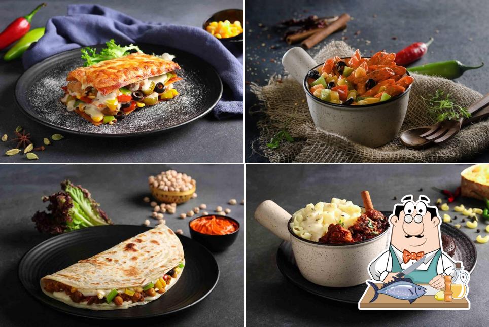 Grilled salmon at Firangi Bake