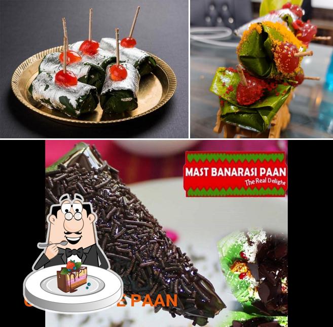 Chocolate cake at Mast Banarasi Paan
