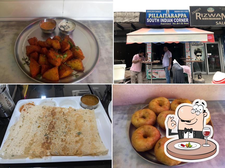 Food at Pillaiyrappa South Indian Corner
