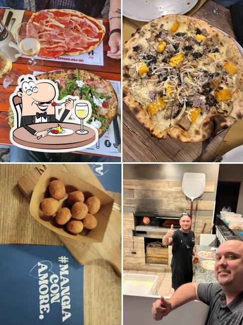 Platti al Pizzeria Dal Tano