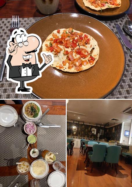 Punjab Grill is distinguished by interior and pizza
