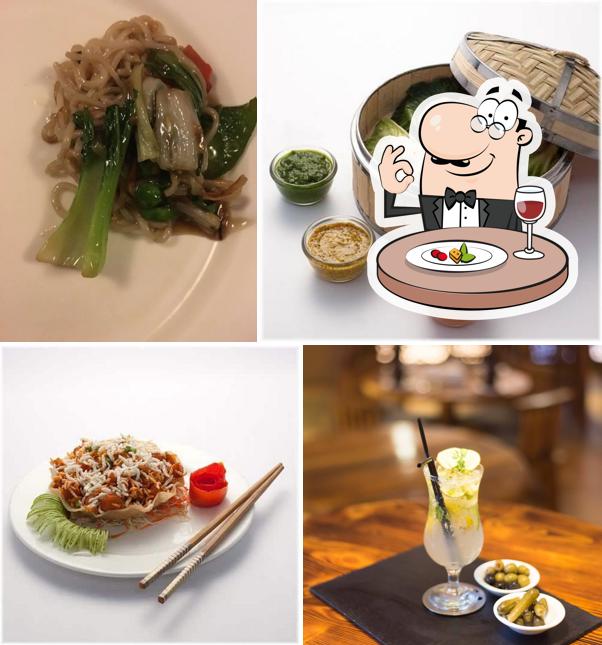 Food at Red kitchen and lounge