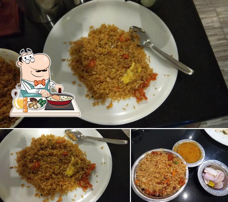 Fried rice at Masala zone